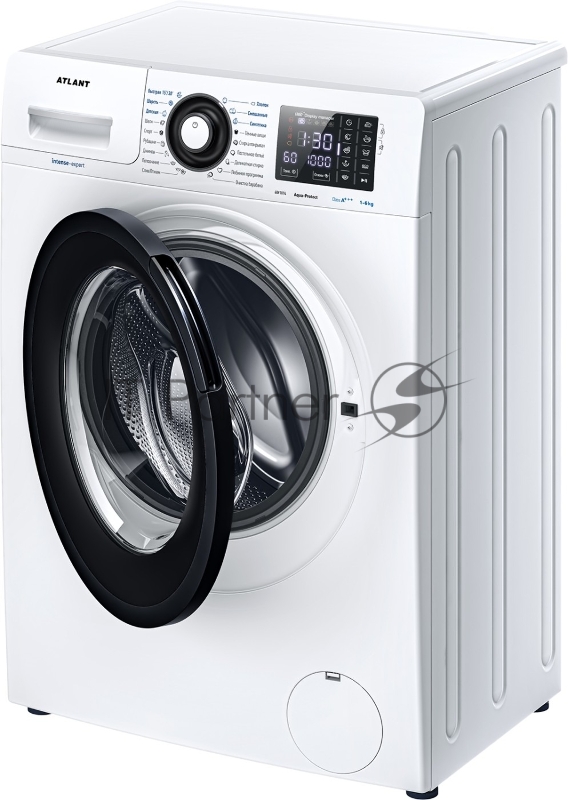 Стиральная машина Атлант СМА 60У1014-02 белая, загрузка фронтальная 6кг, 1000 об/мин., класс: A