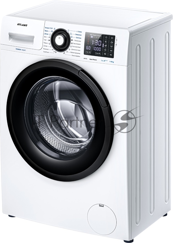 Стиральная машина Атлант СМА 60У1014-02 белая, загрузка фронтальная 6кг, 1000 об/мин., класс: A