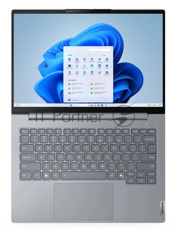 Ноутбук 14 IPS WUXGA LENOVO ThinkBook 14 G8 IRL grey (Core 5 210H/32Gb/1Tb SSD/VGA int/FP/noOS ) ((21SG00H9GQ))
