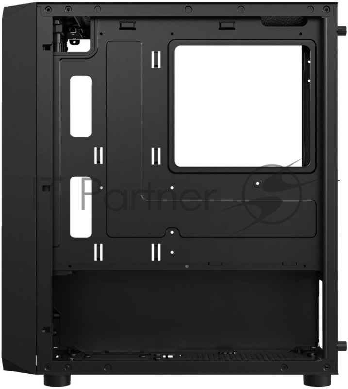 XASTRA Корпус A303M 3FRGB Black mATX/Mesh/ tempered glass / 2x140mm + 1x120mm FRGB fans/ A303M-2FC14F-1FC12F