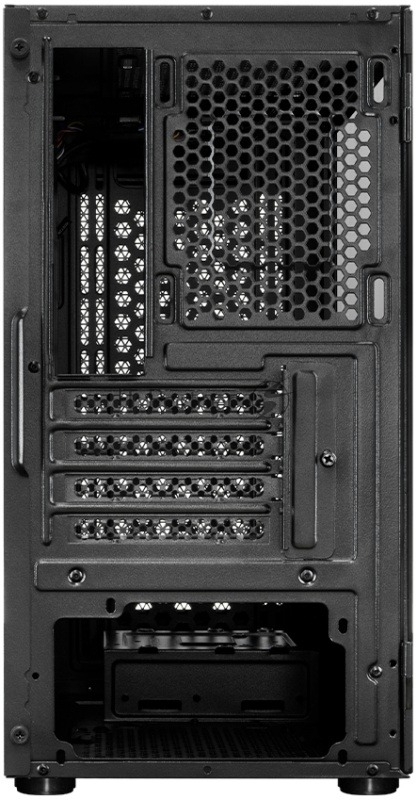 XASTRA Корпус A303M 3ARGB Black mATX/Mesh/ tempered glass / 2x140mm + 1x120mm ARGB PWM fans/ Door/ A303M-2FC14A-1FC12A-D