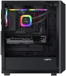 XASTRA Корпус A406 4ARGB Black ATX/Mesh/ tempered glass / 4x120mm ARGB PWM fans/ A406-4FC12A