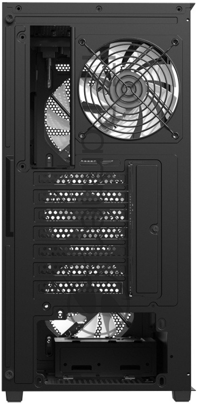 XASTRA Корпус A406 4ARGB Black ATX/Mesh/ tempered glass / 4x120mm ARGB PWM fans/ A406-4FC12A