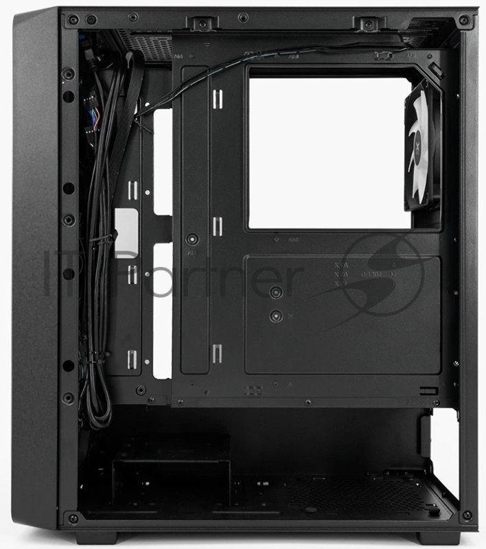 XASTRA Корпус A407 4ARGB Black ATX/Mesh/ tempered glass / 4x120mm ARGB PWM fans/ A407-4FC12A