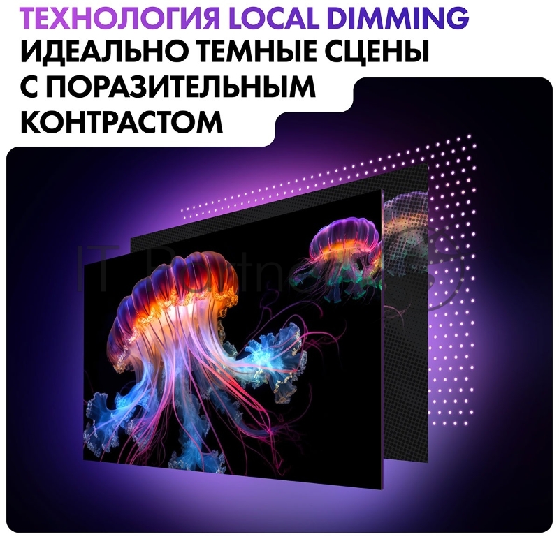 Телевизор Haier 65 Smart TV S7 4K Ultra HD (3840x2160 Пикс), 120 Гц, QLED, Direct LED