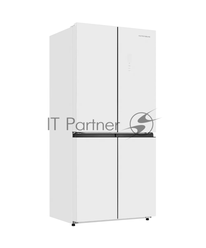 Холодильник KUPPERSBERG NFFD 186 WG, High-Tech, отдельностоящий, Side by Side, объем 568 л, инверторный компрессор, сенсорное управление, No Frost, LED дисплей, LED освещение, супер заморозка, супер охлаждение, зона свежести, энергоэффективность А++,