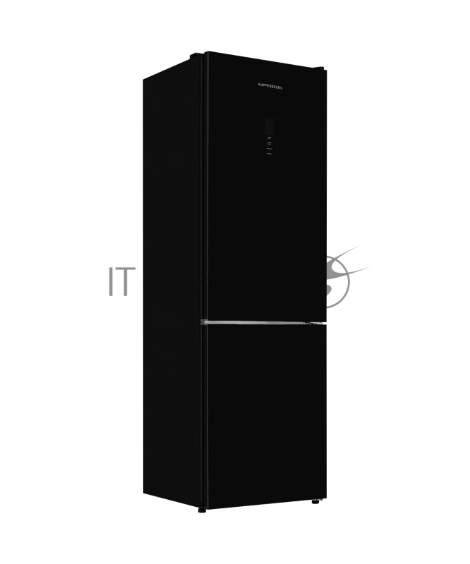 Холодильник KUPPERSBERG RFCN 2013 BG, High-Tech, отдельностоящий, объем 402 л, инверторный компрессор, электронное управление, No Frost, LED дисплей, LED подсветка, супер заморозка, супер охлаждение, зона свежести, энергоэффективность А++, цвет черно