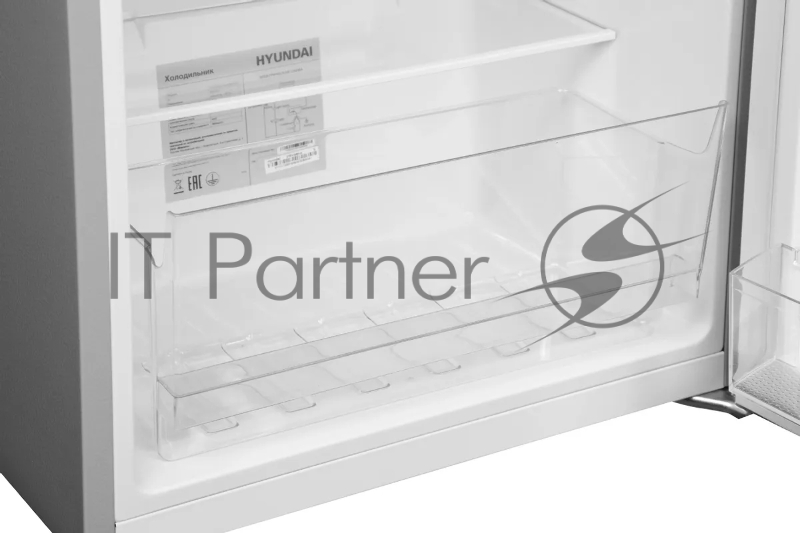 Холодильник Hyundai CO15051A 2-хкамерн. серебристый