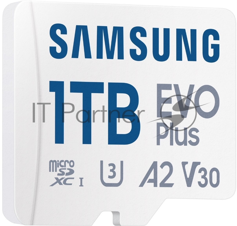 Карта памяти Samsung EVO Plus MicroSDXC MB-MC1T0SA/KR 1TB A2 U3 V30 +SD Adapter