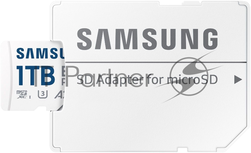Карта памяти Samsung EVO Plus MicroSDXC MB-MC1T0SA/KR 1TB A2 U3 V30 +SD Adapter