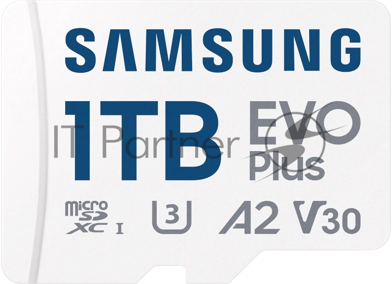 Карта памяти Samsung EVO Plus MicroSDXC MB-MC1T0SA/KR 1TB A2 U3 V30 +SD Adapter
