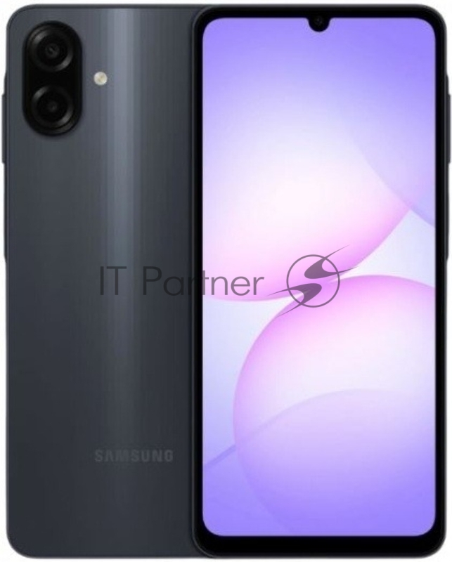 Смартфон Samsung Galaxy A07 4/64Gb черный