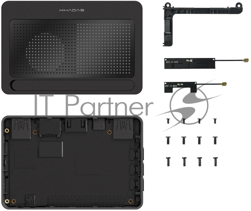 Компьютерный корпус Khadas DIY Case2 for VIMs SBC Black