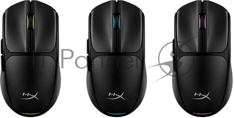 Мышь HyperX Pulsefire Fuse черный оптическая 12000dpi беспров. BT USB 6but (A1KY6AA)