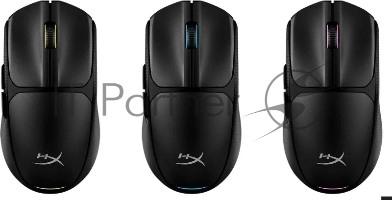 Мышь HyperX Pulsefire Fuse черный оптическая 12000dpi беспров. BT USB 6but (A1KY6AA)