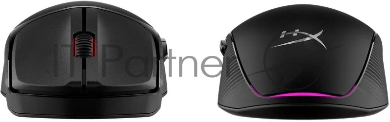 Мышь HyperX Pulsefire Fuse черный оптическая 12000dpi беспров. BT USB 6but (A1KY6AA)