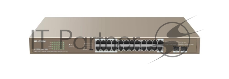 Коммутатор 24PORT 4POE G1126P-24-410W IP-COM