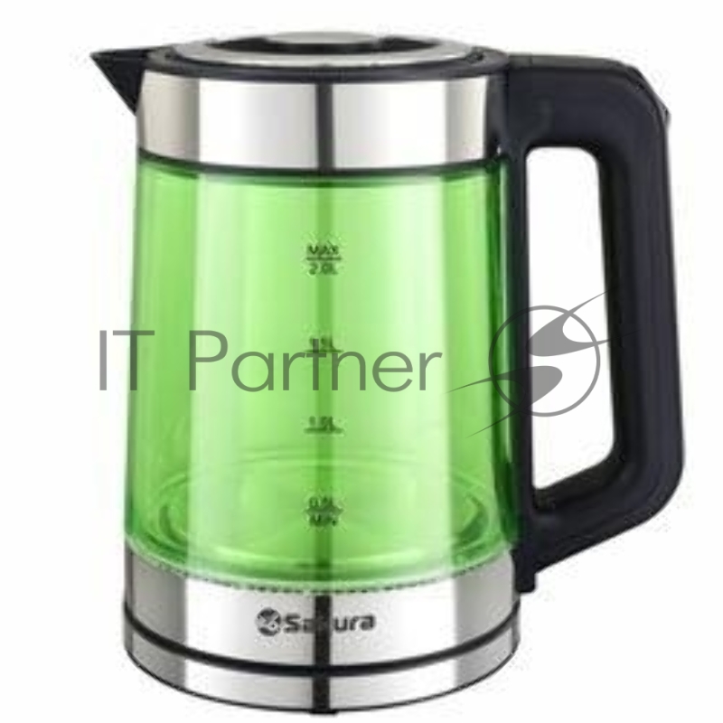 Чайник электрический SAKURA SA-2746GR 2л зеленый