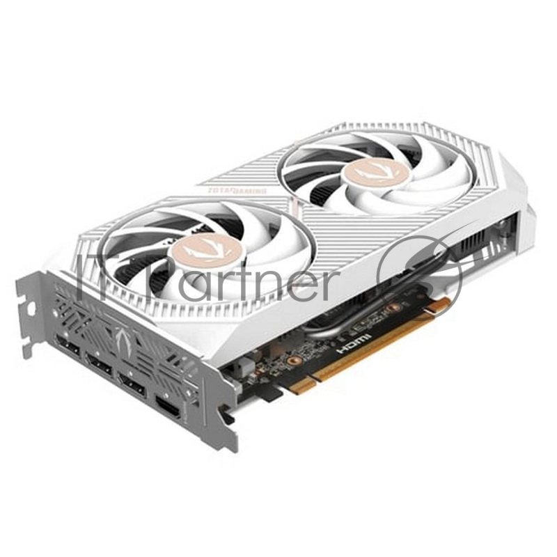 Видеокарта Zotac RTX5050 TWIN EDGE OC WHITE ED 8GB GDDR6 128bit 3xDP HDMI 2FAN MEDIUM PACK