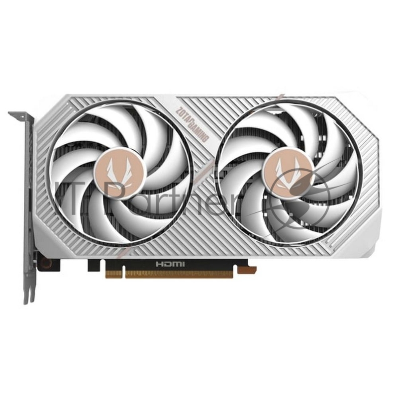 Видеокарта Zotac RTX5050 TWIN EDGE OC WHITE ED 8GB GDDR6 128bit 3xDP HDMI 2FAN MEDIUM PACK