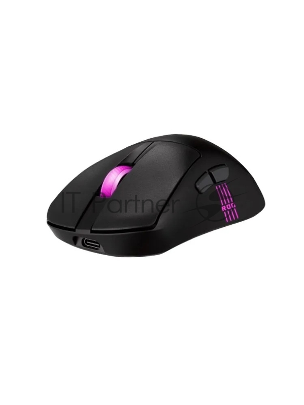 Мышь ASUS ROG KERIS II ORIGIN, 54g, Wired, 2.4GHz RF, Bluetooth 5.1, 42K DPI sensor, 5 Programmable Buttons, Black