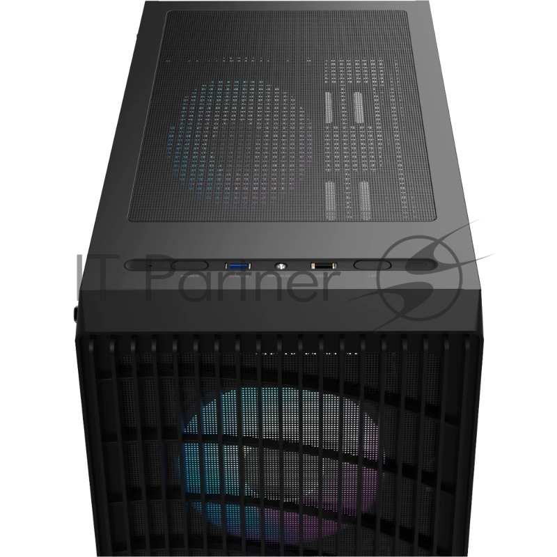 Компьютерный корпус Ocypus Gamma C70 BK ARGB ATX / win / black / 4 ARGB fans / no PSU / Tempered Glass