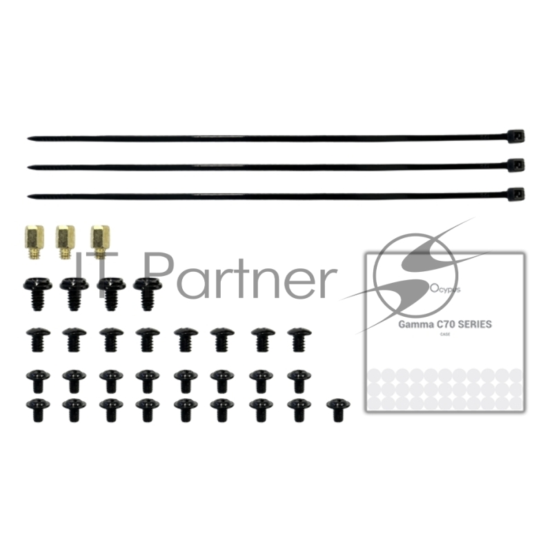 Компьютерный корпус Ocypus Gamma C70 BK ARGB ATX / win / black / 4 ARGB fans / no PSU / Tempered Glass