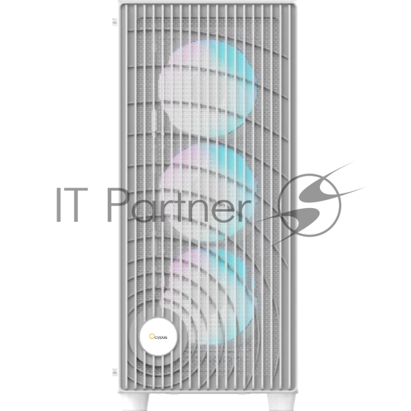 Компьютерный корпус Ocypus Gamma C70 WH ARGB ATX / win / белый / 4 ARGB fans / no PSU / Tempered Glass