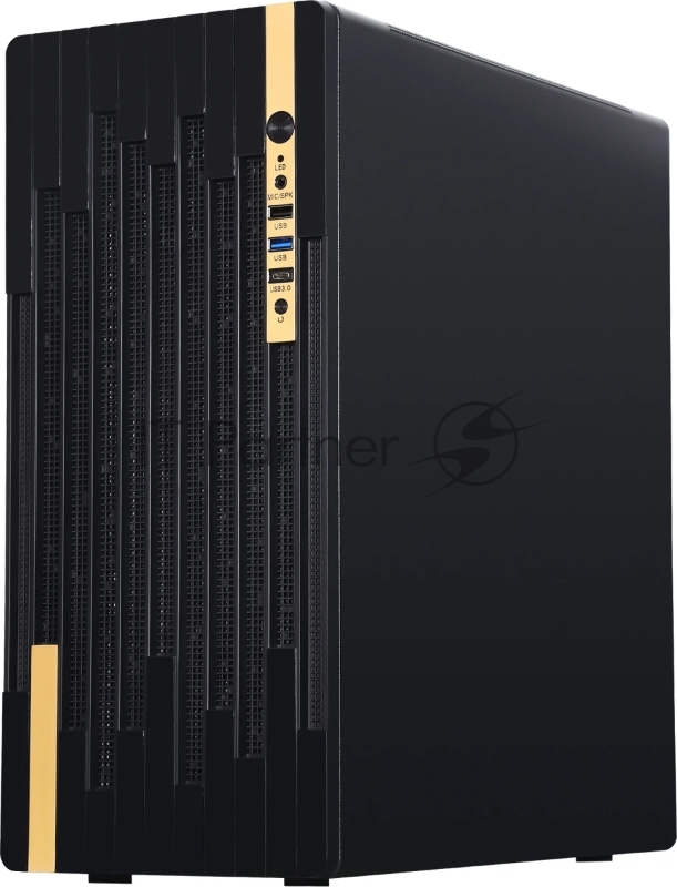 Корпус Accord ACC-188R2 черный без БП ATX 4x120mm 1xUSB2.0 1xUSB3.0 1xUSB3.1 audio