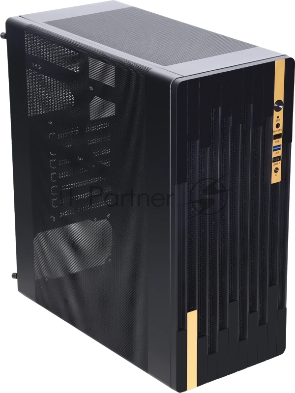 Корпус Accord ACC-188R2 черный без БП ATX 4x120mm 1xUSB2.0 1xUSB3.0 1xUSB3.1 audio