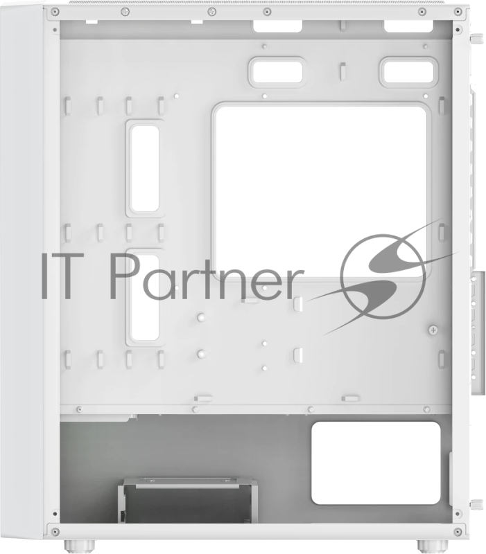 Компьютерный корпус Ocypus Gamma C50 WH ARGB, MATX, USB3.0*1+USB2.0*2, FRONT 3x120mm ARGB, REAR 1x120mm ARGB