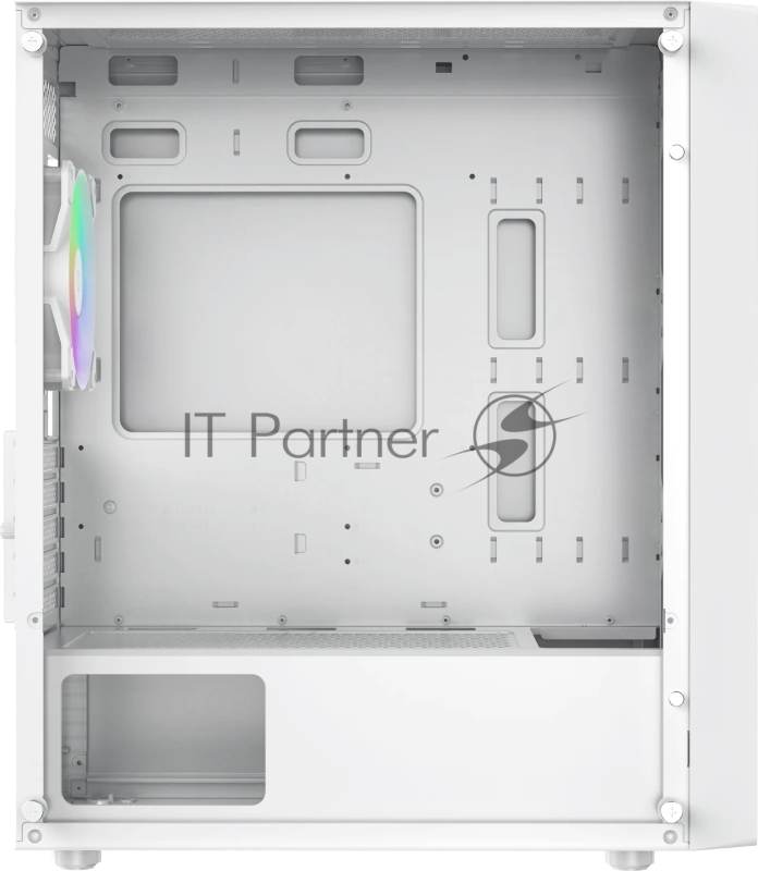 Компьютерный корпус Ocypus Gamma C50 WH ARGB, MATX, USB3.0*1+USB2.0*2, FRONT 3x120mm ARGB, REAR 1x120mm ARGB