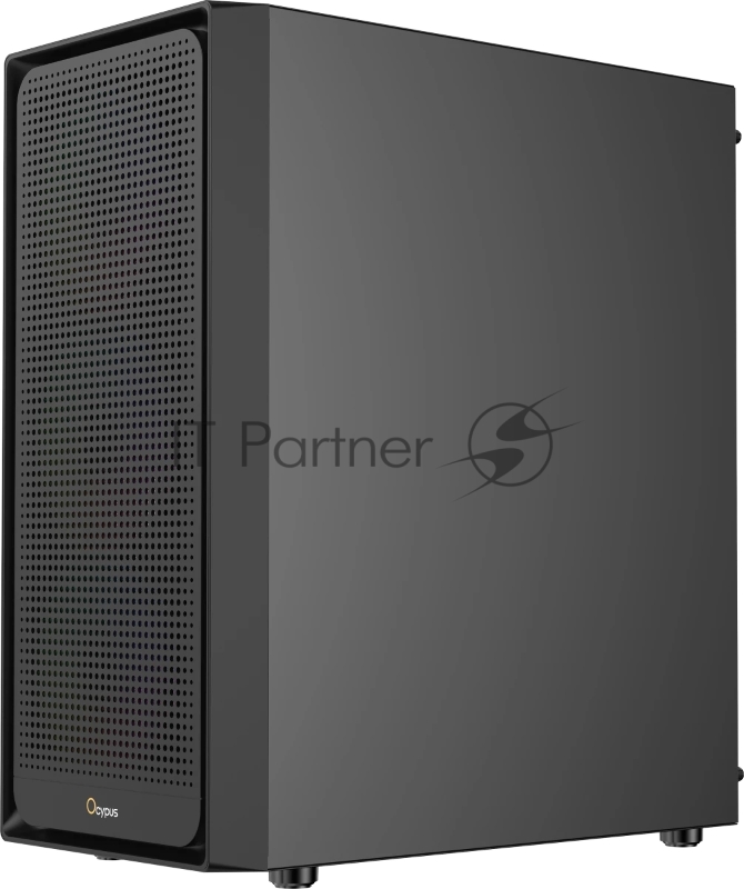 Компьютерный корпус Ocypus Gamma C50 BK ARGB, MATX, USB3.0*1+USB2.0*2, FRONT 3x120mm ARGB, REAR 1x120mm ARGB