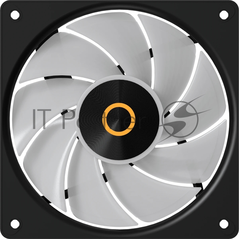 Вентилятор для корпуса Ocypus Gamma F12 Elite BK ARGB 3 IN 1, 120x120x25mm, 4-PIN PWM, 600-1800 RPM, 26 DBA MAX, HYDRO BEARING