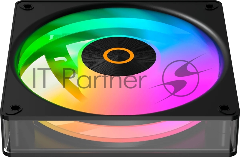 Вентилятор для корпуса Ocypus Gamma F12 Elite BK ARGB 3 IN 1, 120x120x25mm, 4-PIN PWM, 600-1800 RPM, 26 DBA MAX, HYDRO BEARING