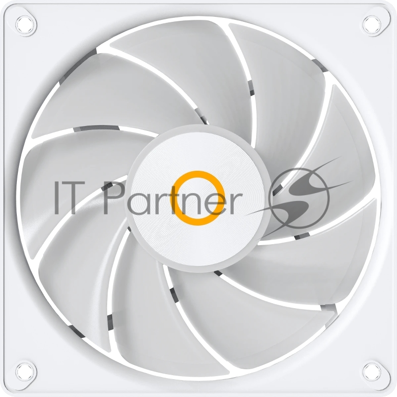 Вентилятор для корпуса Ocypus Gamma F12 Elite WH ARGB 3 IN 1, 120x120x25mm, 4-PIN PWM, 600-1800 RPM, 26 DBA MAX, HYDRO BEARING