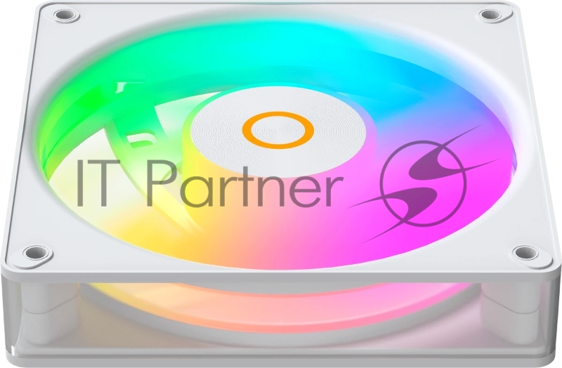 Вентилятор для корпуса Ocypus Gamma F12 Elite WH ARGB REVERSE BLADE 3 IN 1, 120x120x25mm, 4-PIN PWM, 600-1800 RPM, 26 DBA MAX, HYDRO BEARING