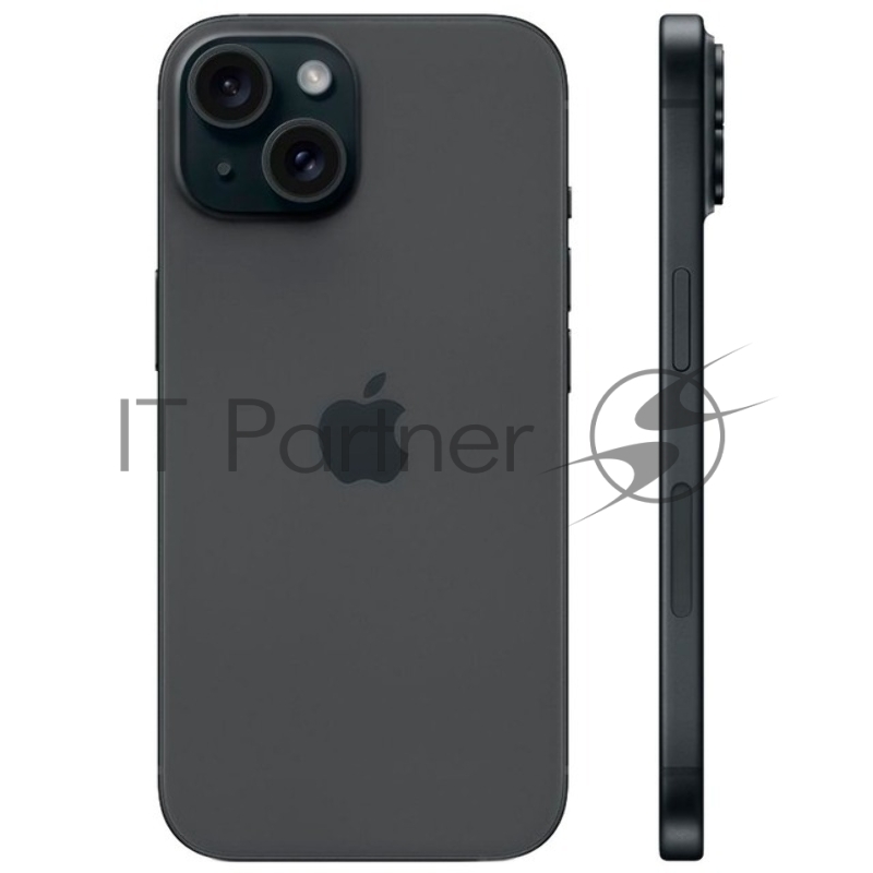 Смартфон Apple iPhone 15 A3089 6/128Gb черный