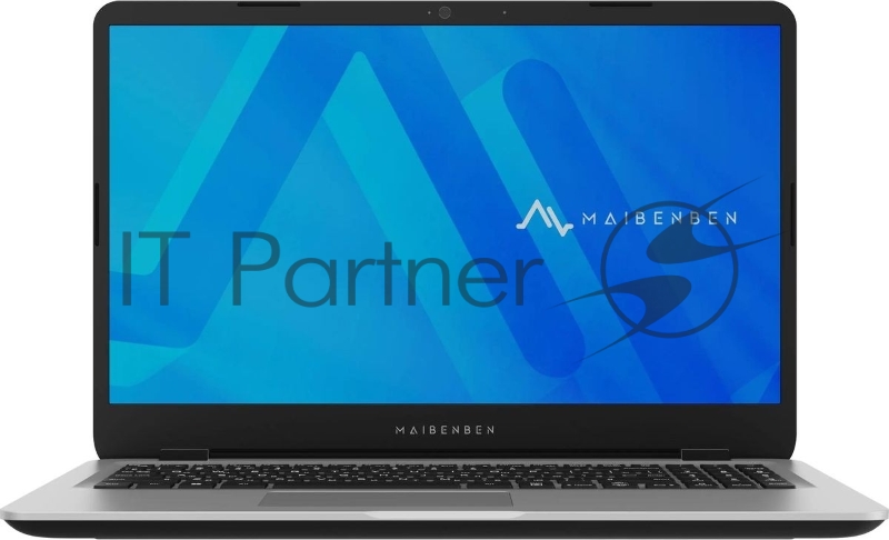 Ноутбук Maibenben M543 Ryzen 3 4300U 16Gb SSD512Gb AMD Radeon Graphics 15.6 IPS FHD (1920x1080) Linux silver WiFi BT Cam 4450mAh (M5431SF0LSRE0)