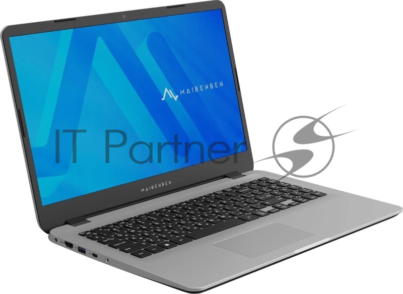Ноутбук Maibenben M543 Ryzen 3 4300U 16Gb SSD512Gb AMD Radeon Graphics 15.6 IPS FHD (1920x1080) Linux silver WiFi BT Cam 4450mAh (M5431SF0LSRE0)