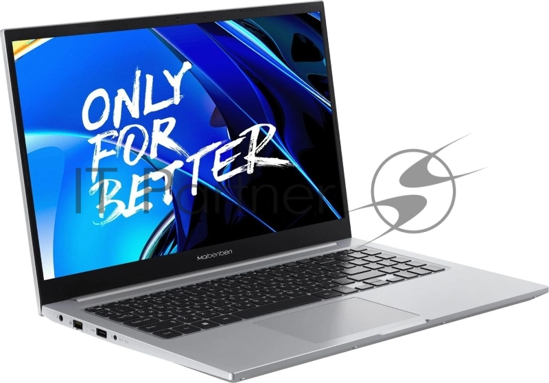 Ноутбук Maibenben M557 Ryzen 7 5825U 16Gb SSD512Gb AMD Radeon Graphics 15.6 IPS FHD (1920x1080) Windows 11 Home silver WiFi BT Cam 4278mAh (M5571SF0HSRE1)
