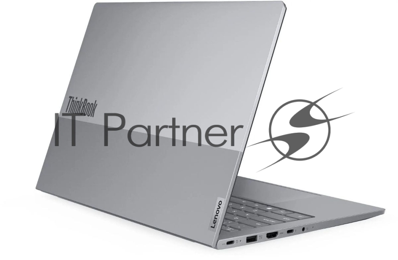 Ноутбук Lenovo ThinkBook 14 G8 IAL 14 WUXGA (1920x1200) IPS 300N, Ultra 5 225U, 1x16GB DDR5-5600, 512GB SSD M.2, Intel Graphics, WiFi6E, BT, FPR, TPM2, FHD Cam, 45Wh, 65W USB-C, NoOS, 1Y, 1.36kg