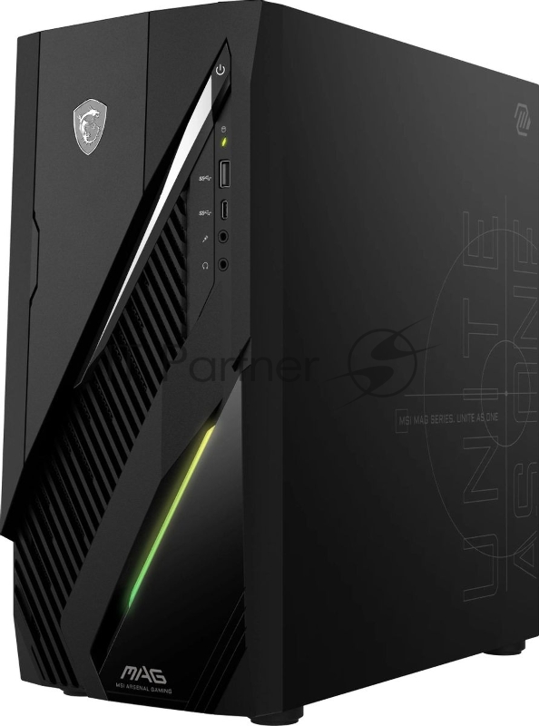 Компьютер MSI Infinite E1 14NUE7-043RU i5 14400F (2.5) 32Gb SSD1Tb RTX 4070Super 12Gb Windows 11 Home GbitEth WiFi BT черный (9S6-B91111-043)