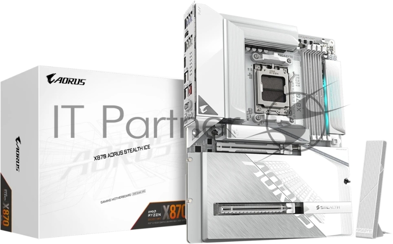 Материнская плата GigaByte X870 Aorus Stealth Ice rev. 1.0