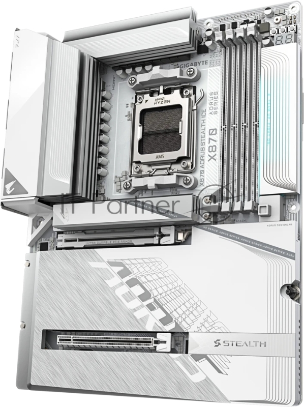 Материнская плата GigaByte X870 Aorus Stealth Ice rev. 1.0
