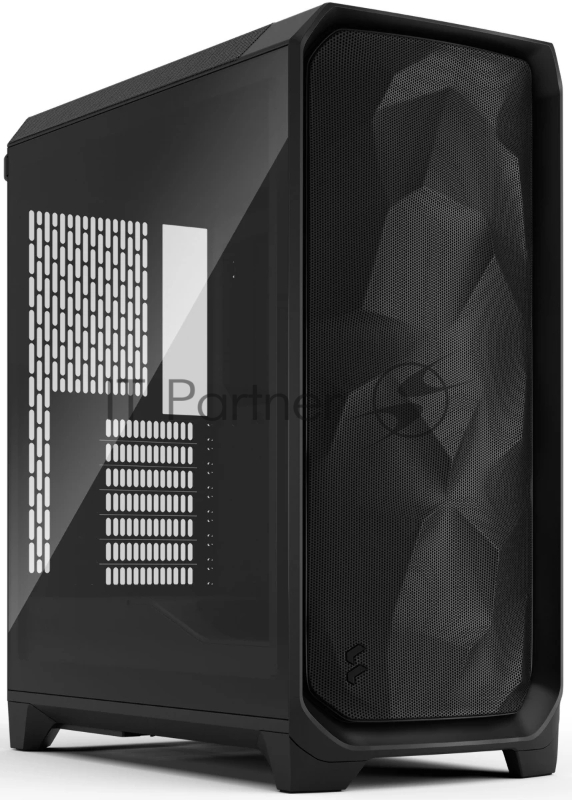 Корпус ПК без блока питания/ Case Fractal Design Meshify 3 TG Light Tint, Midi-Tower, 3x140mm, 2xUSB-A 3.2 + 1xUSB 3.2 Type-C E-ATX, ATX, mATX, mITX, черный