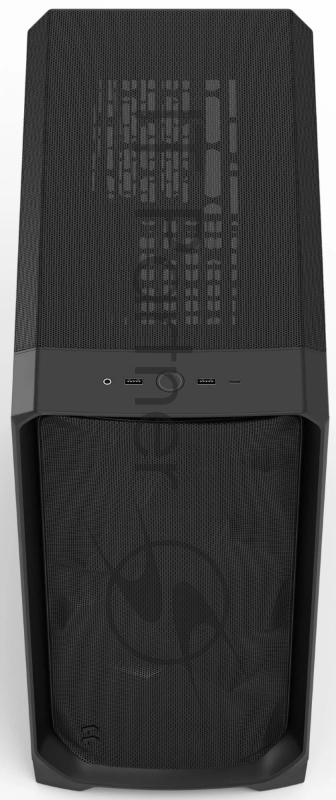 Корпус ПК без блока питания/ Case Fractal Design Meshify 3 TG Light Tint, Midi-Tower, 3x140mm, 2xUSB-A 3.2 + 1xUSB 3.2 Type-C E-ATX, ATX, mATX, mITX, черный