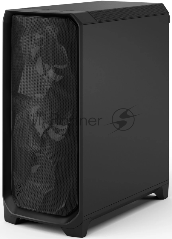 Корпус ПК без блока питания/ Case Fractal Design Meshify 3 TG Light Tint, Midi-Tower, 3x140mm, 2xUSB-A 3.2 + 1xUSB 3.2 Type-C E-ATX, ATX, mATX, mITX, черный