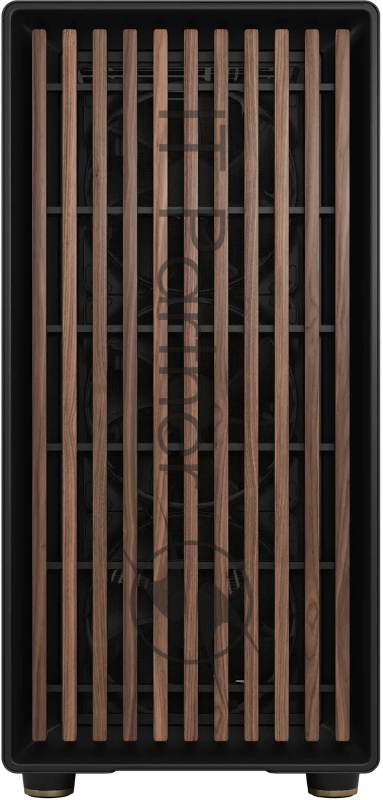 Корпус без блока питания/ Case Fractal Design North XL, Full-Tower, 3x140mm, 2xUSB-A 3.0 + 1xUSB 3.2 Type-C E-ATX, ATX, mATX, mITX Wood panel Charcoal черный