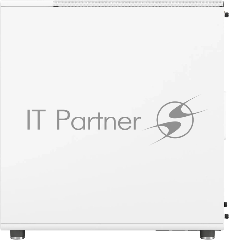 Корпус ПК без блока питания/ Case Fractal Design North TG Clear Tint, Midi-Tower, 2x140mm, 2xUSB-A 3.2 + 1xUSB 3.2 Type-C ATX, mATX, mITX Wood panel, Chalk White